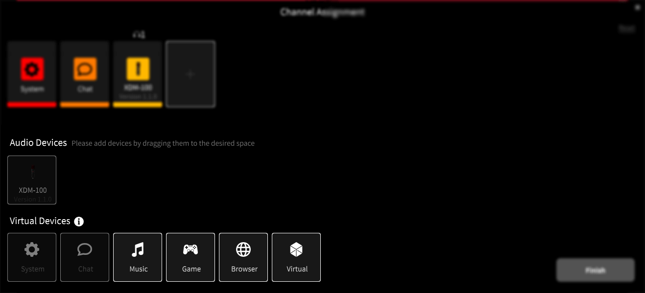 UNIFY showing different device types